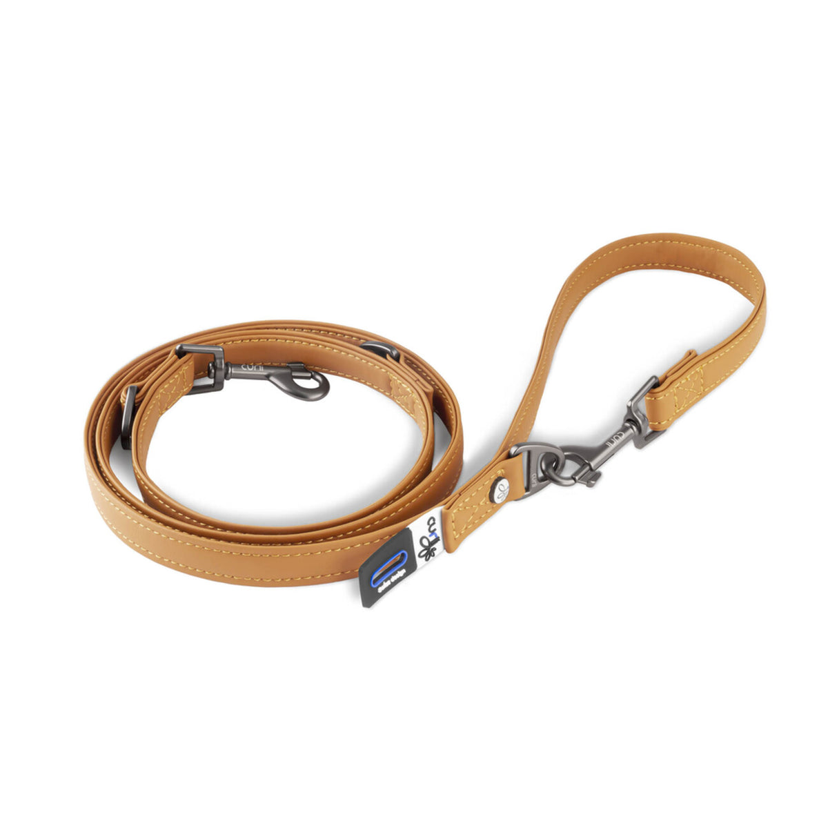Curli Apple Leather Verstellbare Hundeleine â Nachhaltig & Stylish