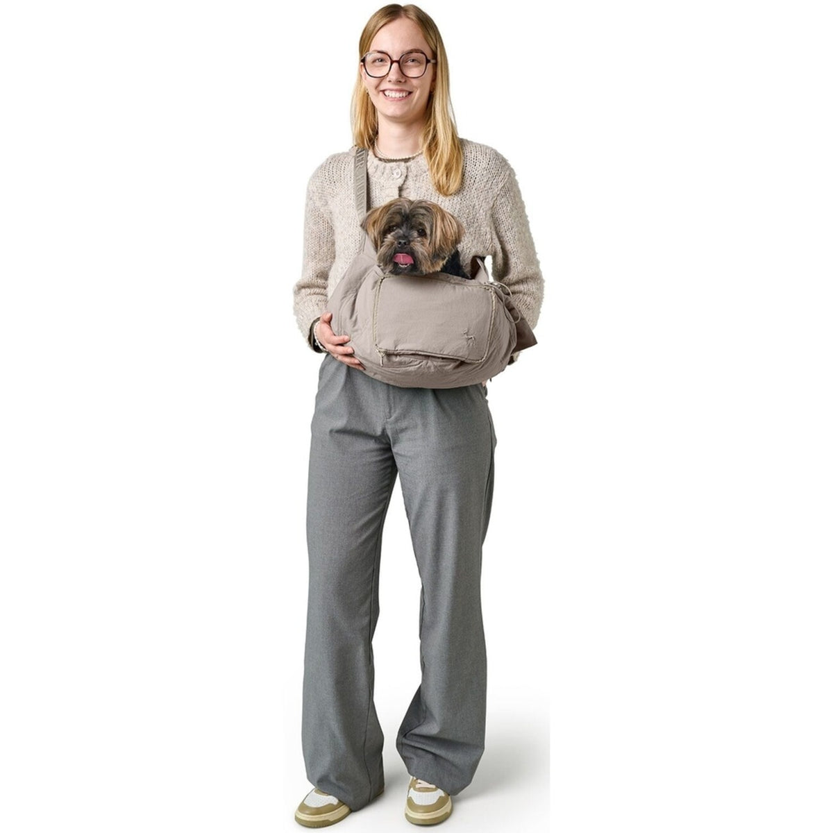 2-in-1 Hunde Tragebeutel und Liegefläche Seoul to go bis zu 4 kg – 57x31x19 cm