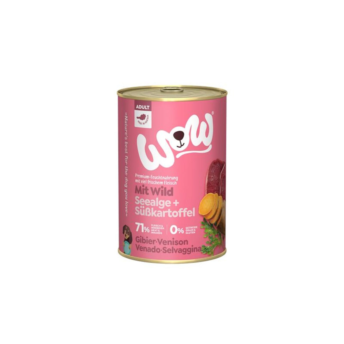 Wow Hundefutter Dose Adult