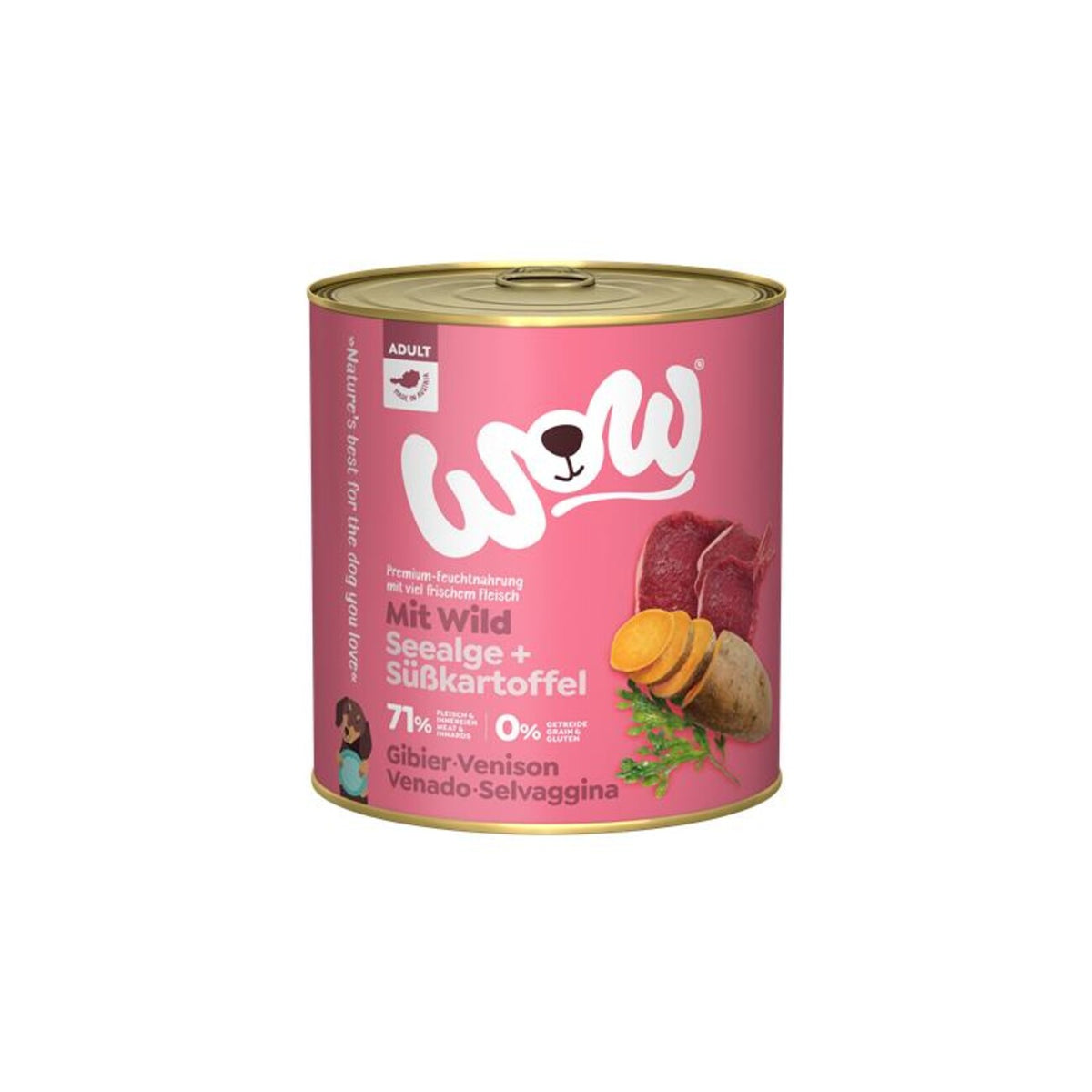 Wow Hundefutter Dose Adult