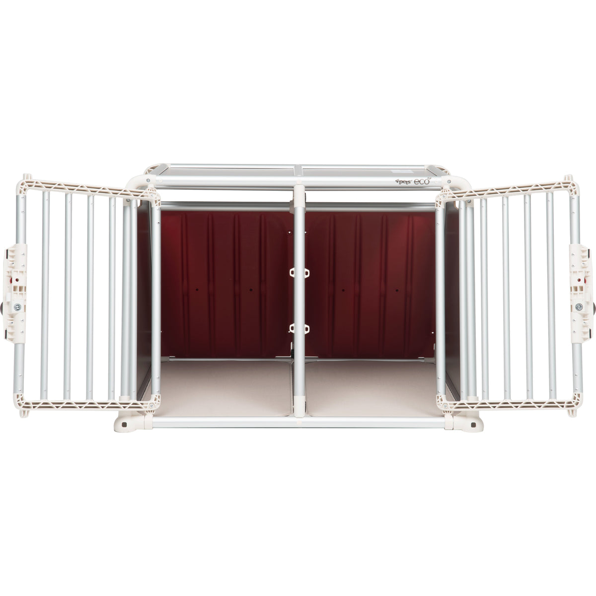 4pets Alu Autobox für 2 Hunde ECO 22