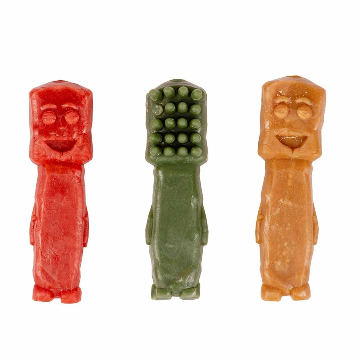 Garden Bites Toby Zahnbürste S - 🐶 Veggie-Snack für Hunde – 1 Stück S - 5cm - 10g
