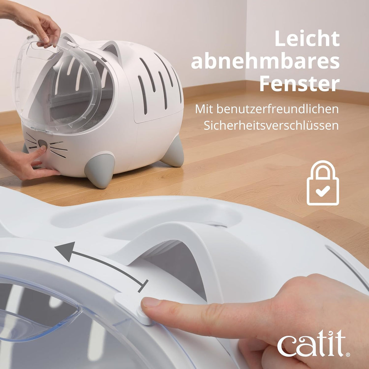 Catit Pixi Mio 2-in-1 Katzenbett & Transportbox â Dein stylischer Begleiter