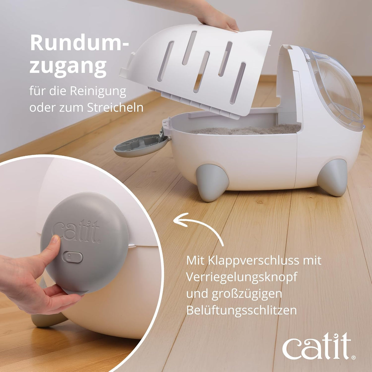 Catit Pixi Mio 2-in-1 Katzenbett & Transportbox â Dein stylischer Begleiter