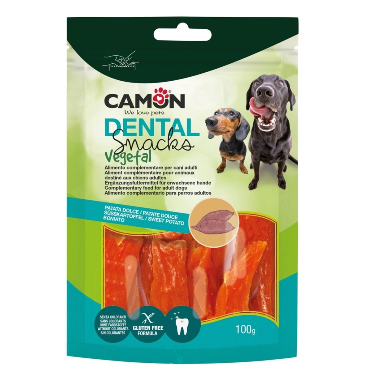 Veggie Snack aus Süßkartoffel: Vegane Leckerlis für Hunde – 100 g