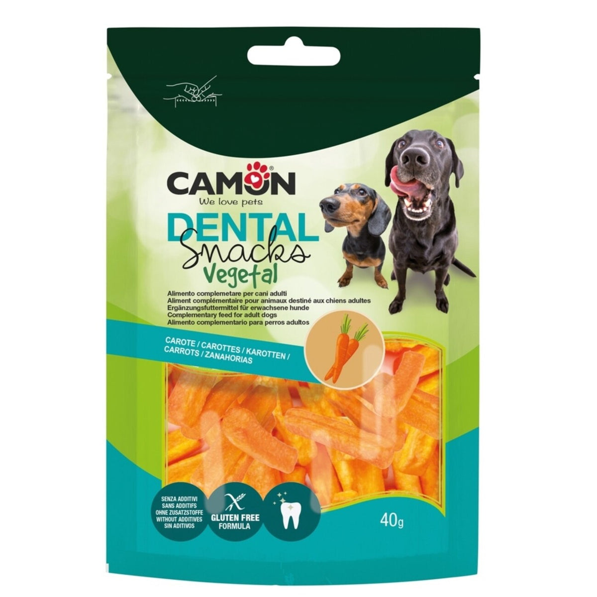 Veggie Snack Knackige Karotten â Vegane Hundesnacks