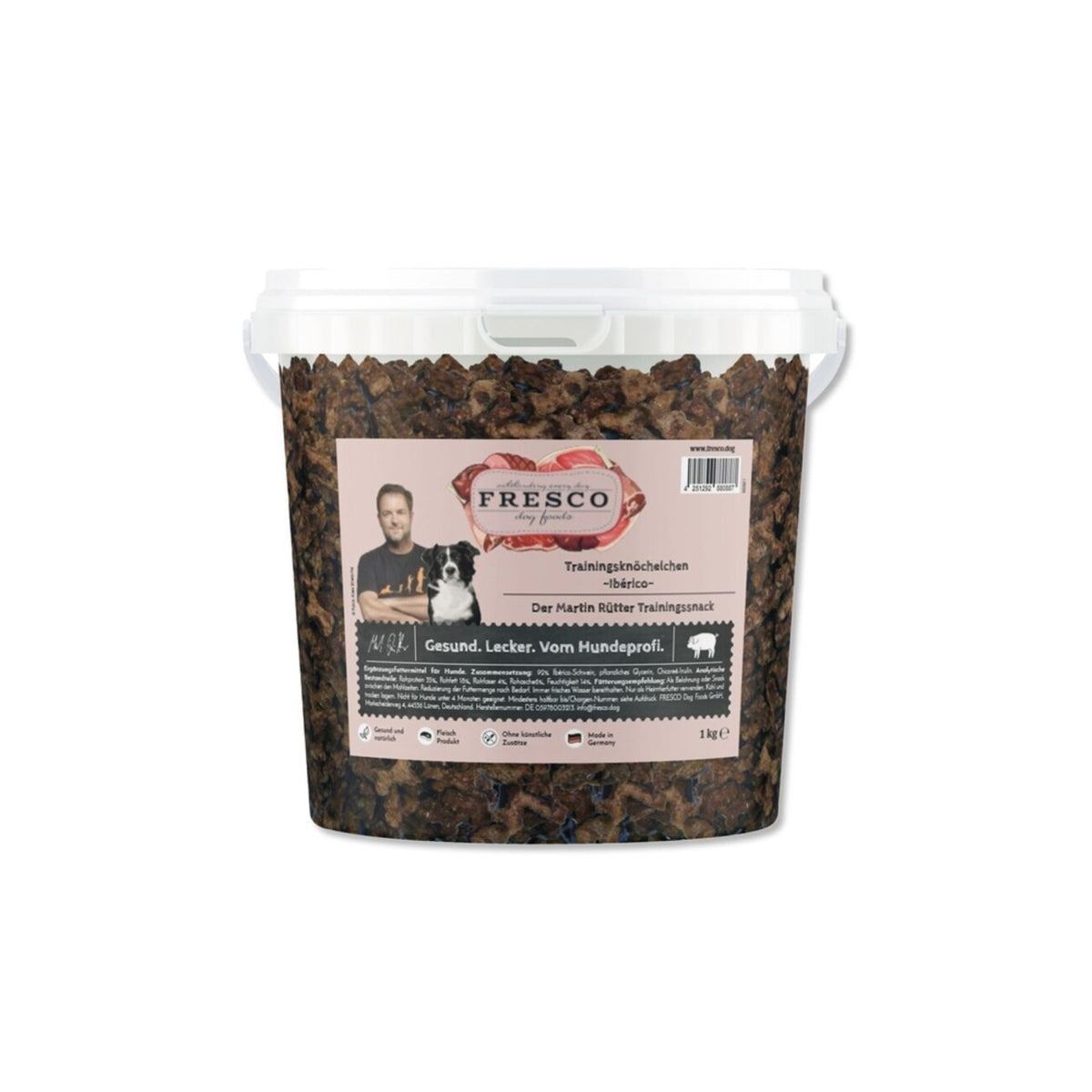 Martin Rütter Trainingsknöchelchen (1 kg) | Perfekte kleine Hundesnacks fürs Training – Iberico