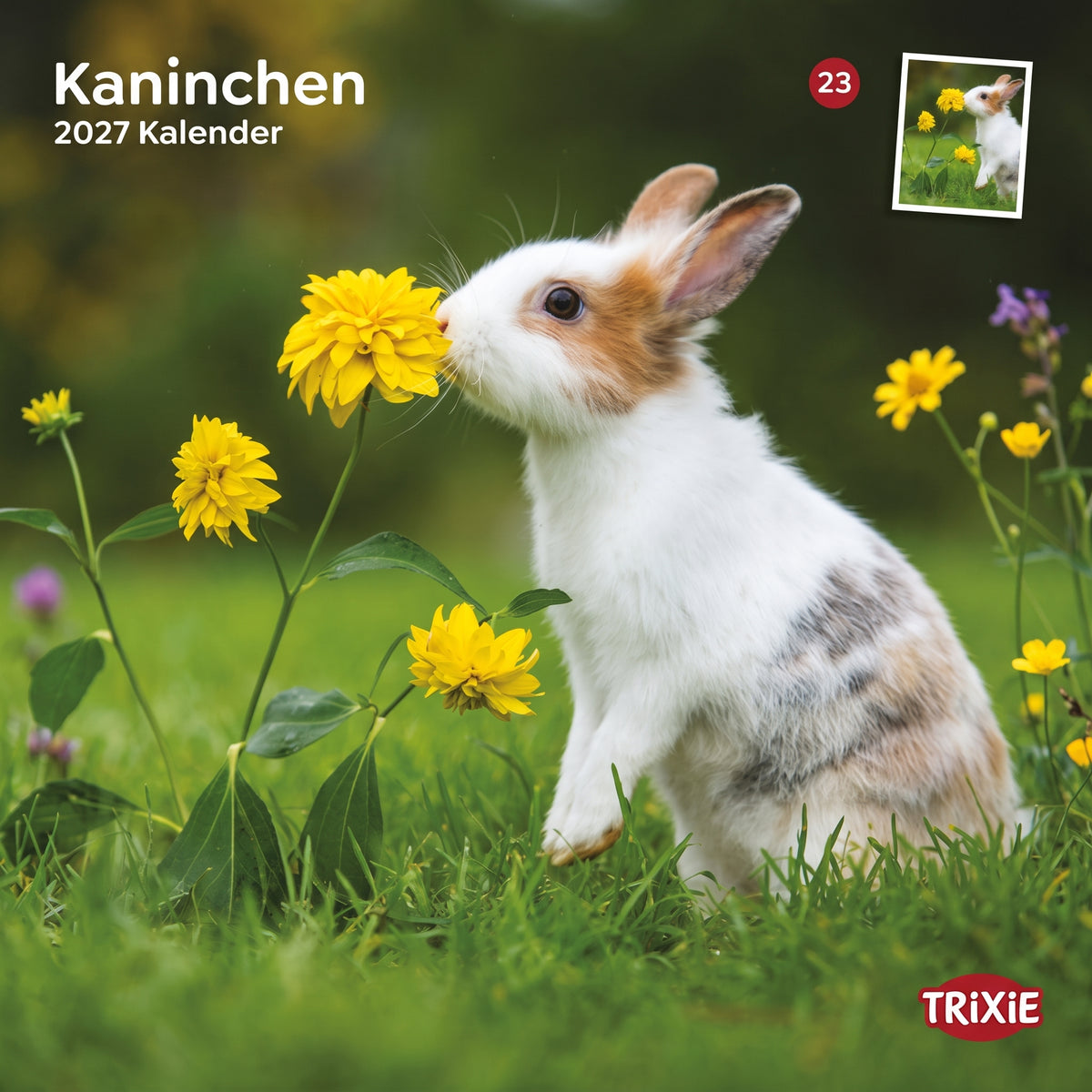 TRIXIE 2027 Kalender für Kaninchen