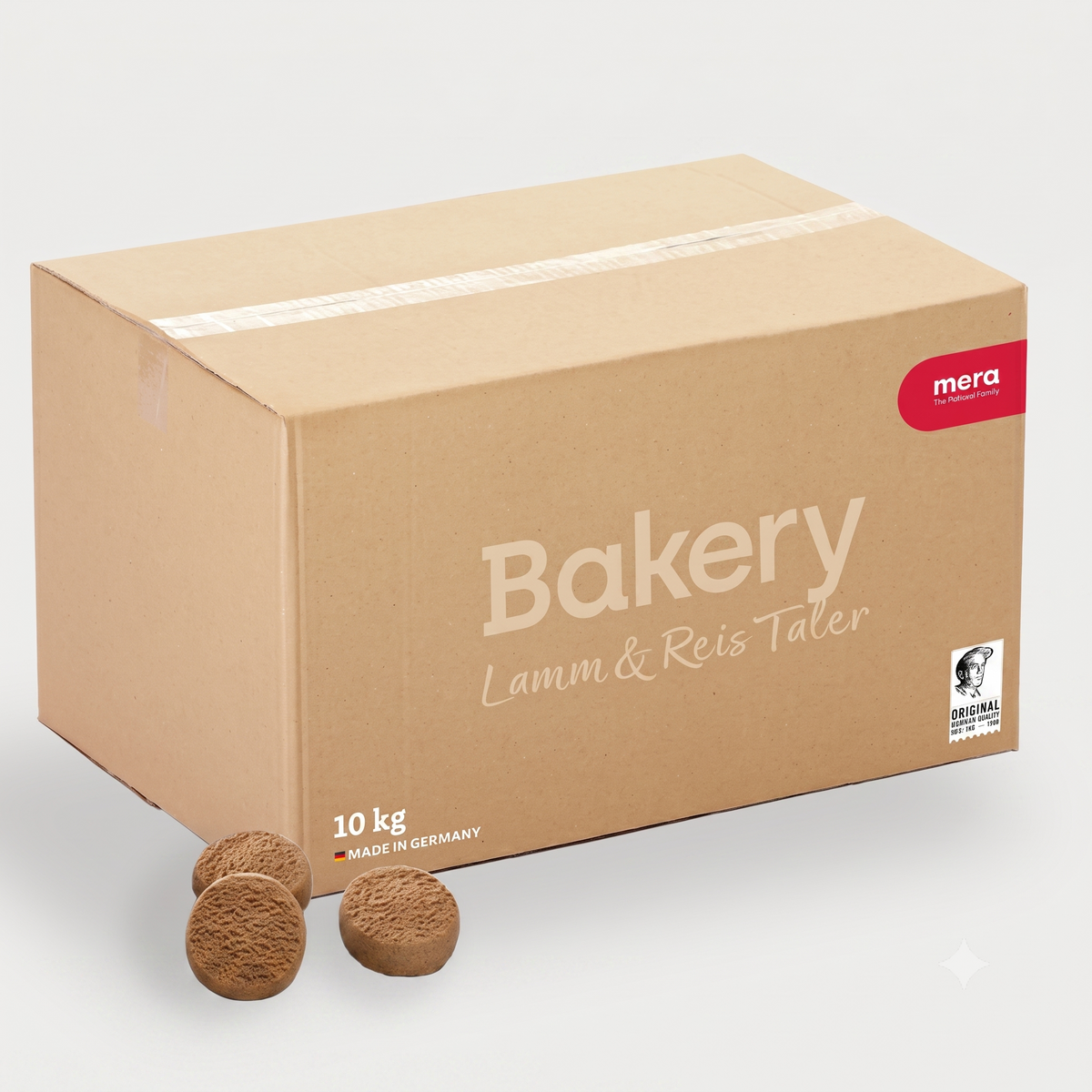 Mera Dog Hundekuchen Taler Lamm Reis â Ofenfrische Leckerbissen fĂŒr deinen Hund