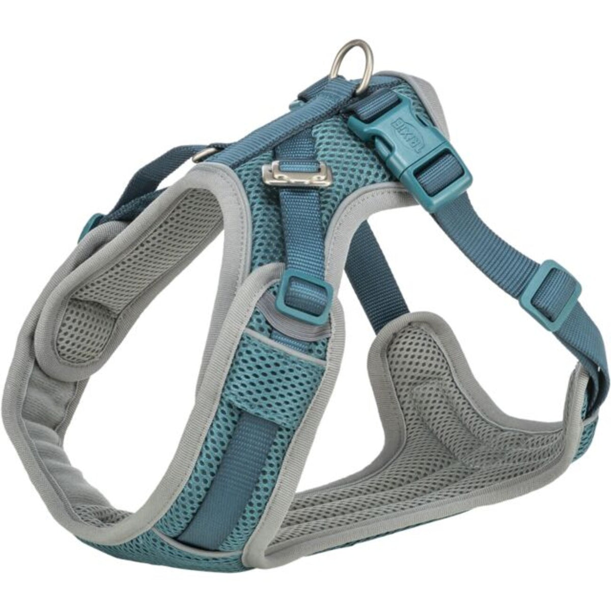 Premium FlexMesh Geschirr, wide fit spezieller Schnitt für kurze, kompakte Hunde, z. B. Möpse & Bulldoggen