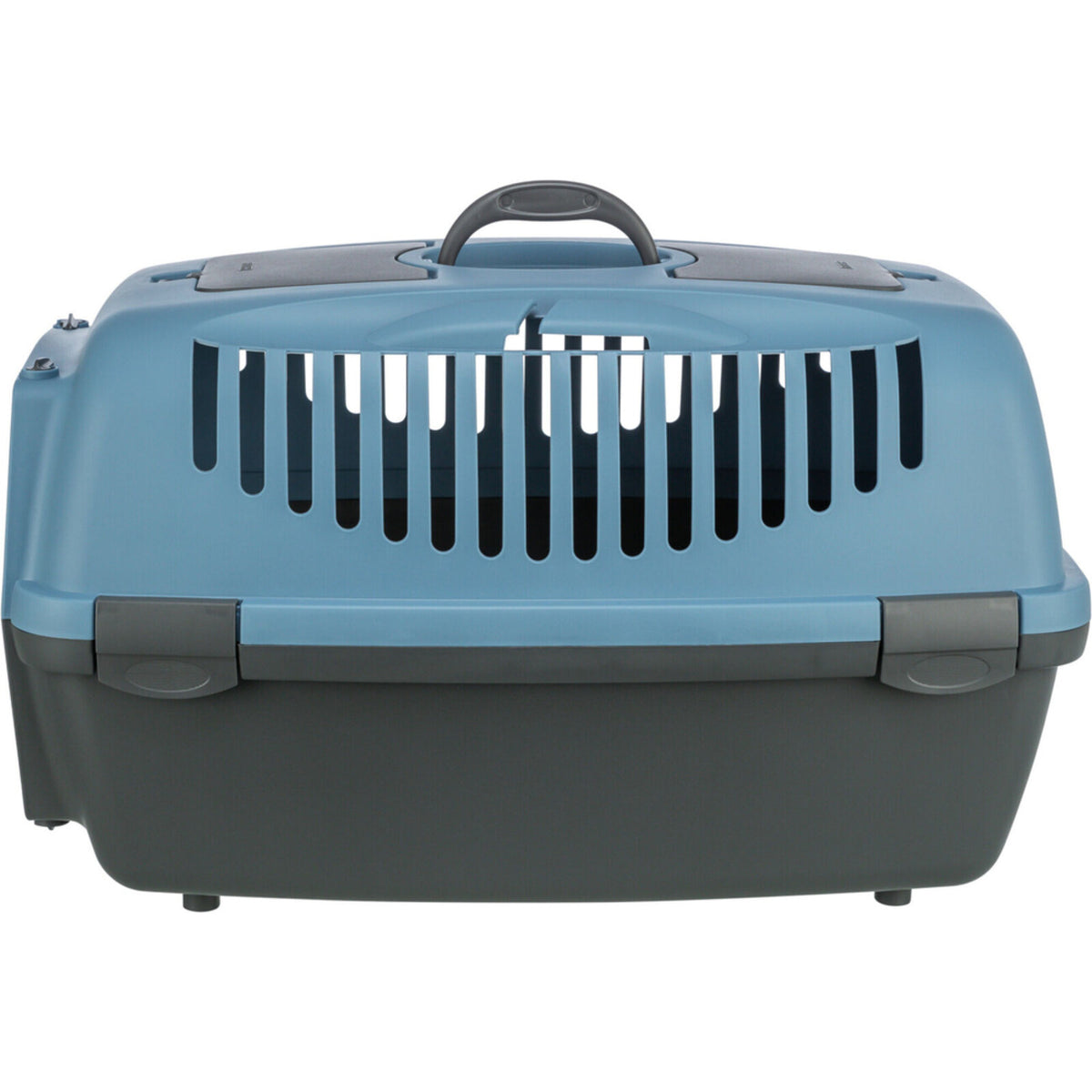 Transportbox Capri 3 mit Ablagefach – 40×38×61 cm, dunkelgrau/blau, bis 12kg