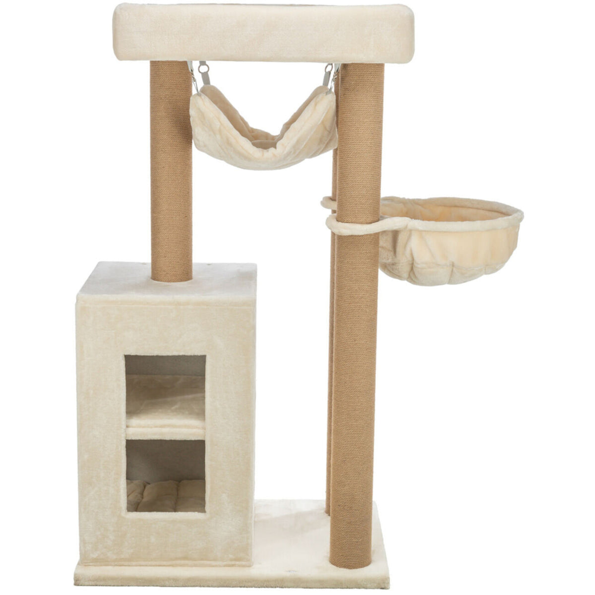 Kratzbaum XXL Amadeus, beige – 163 cm