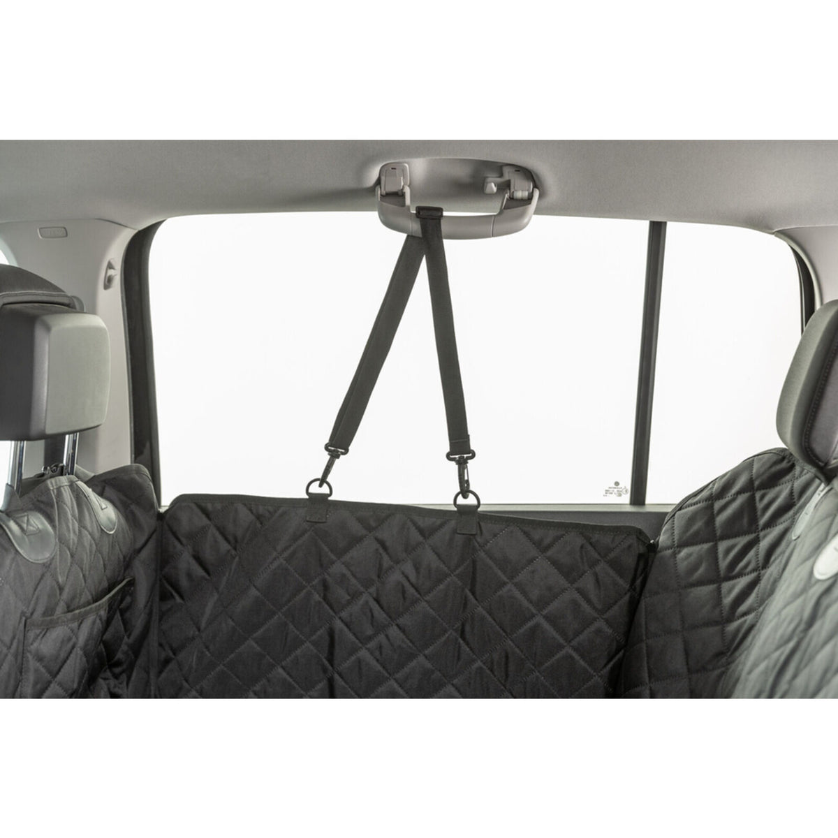 Auto-Schondecke mit Platten zur Verlängerung der Liegefläche – 1,64 × 1,61 m, schwarz