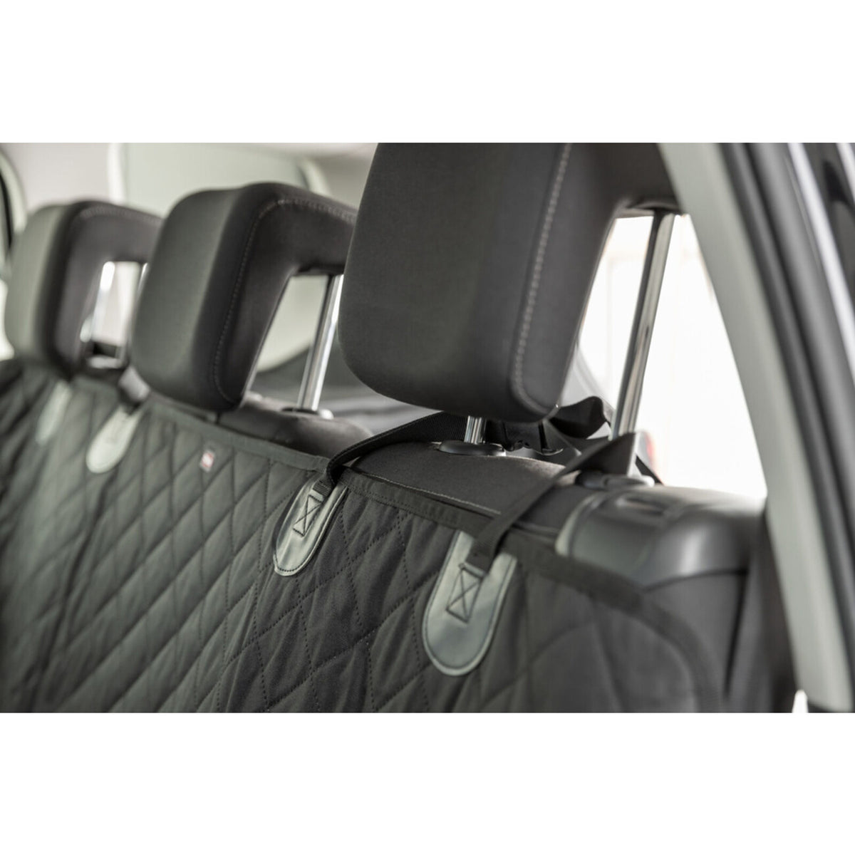 Auto-Schondecke mit Platten zur Verlängerung der Liegefläche – 1,64 × 1,61 m, schwarz