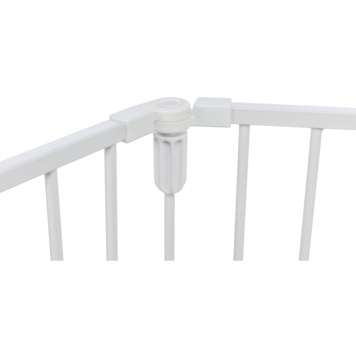 Absperrgitter, 5 Elemente, mit Tür, 62,5–300 × 76,5 cm – 62,5–300 × 76,5 cm