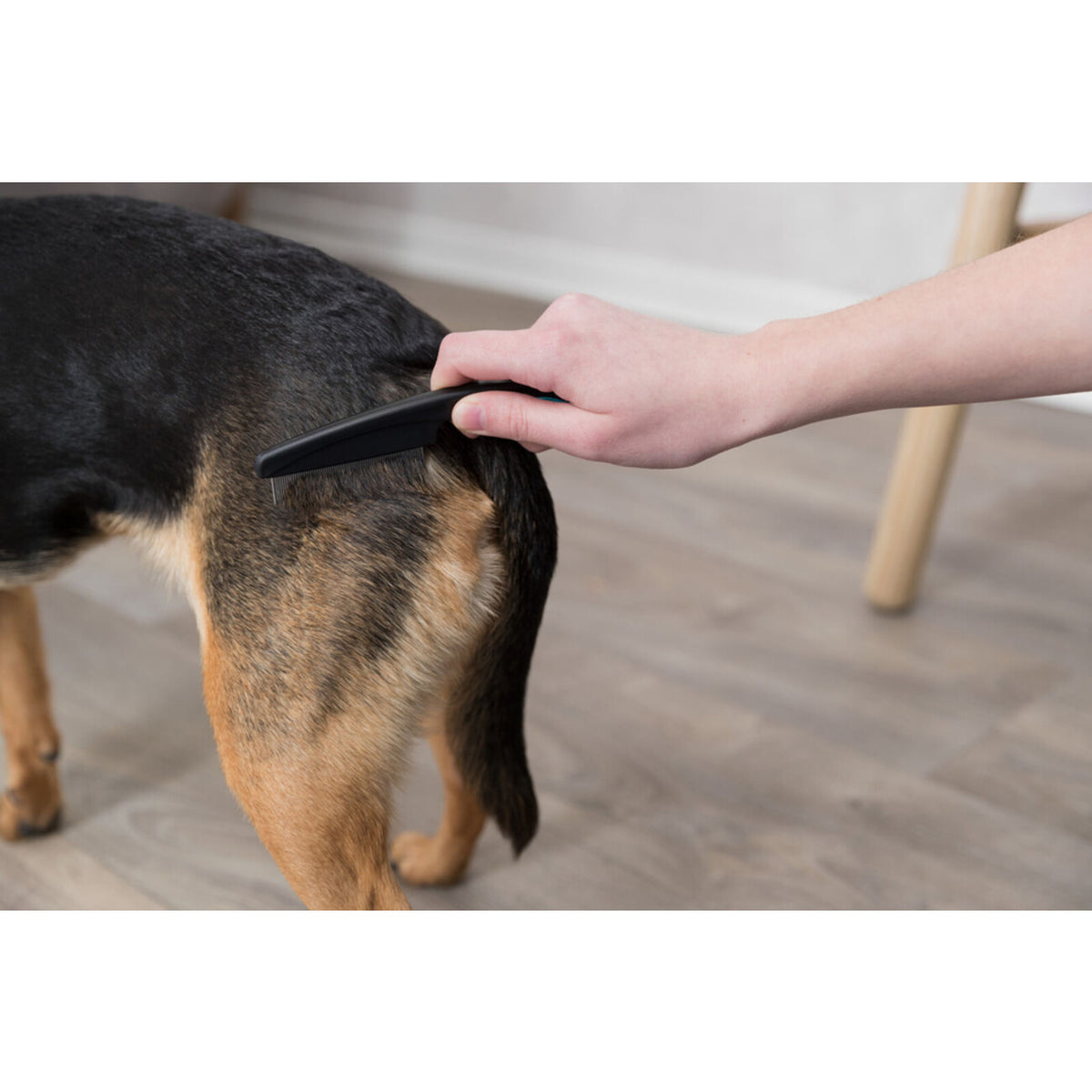 Flohkamm Läusekamm für kleine Hunde – 15 cm