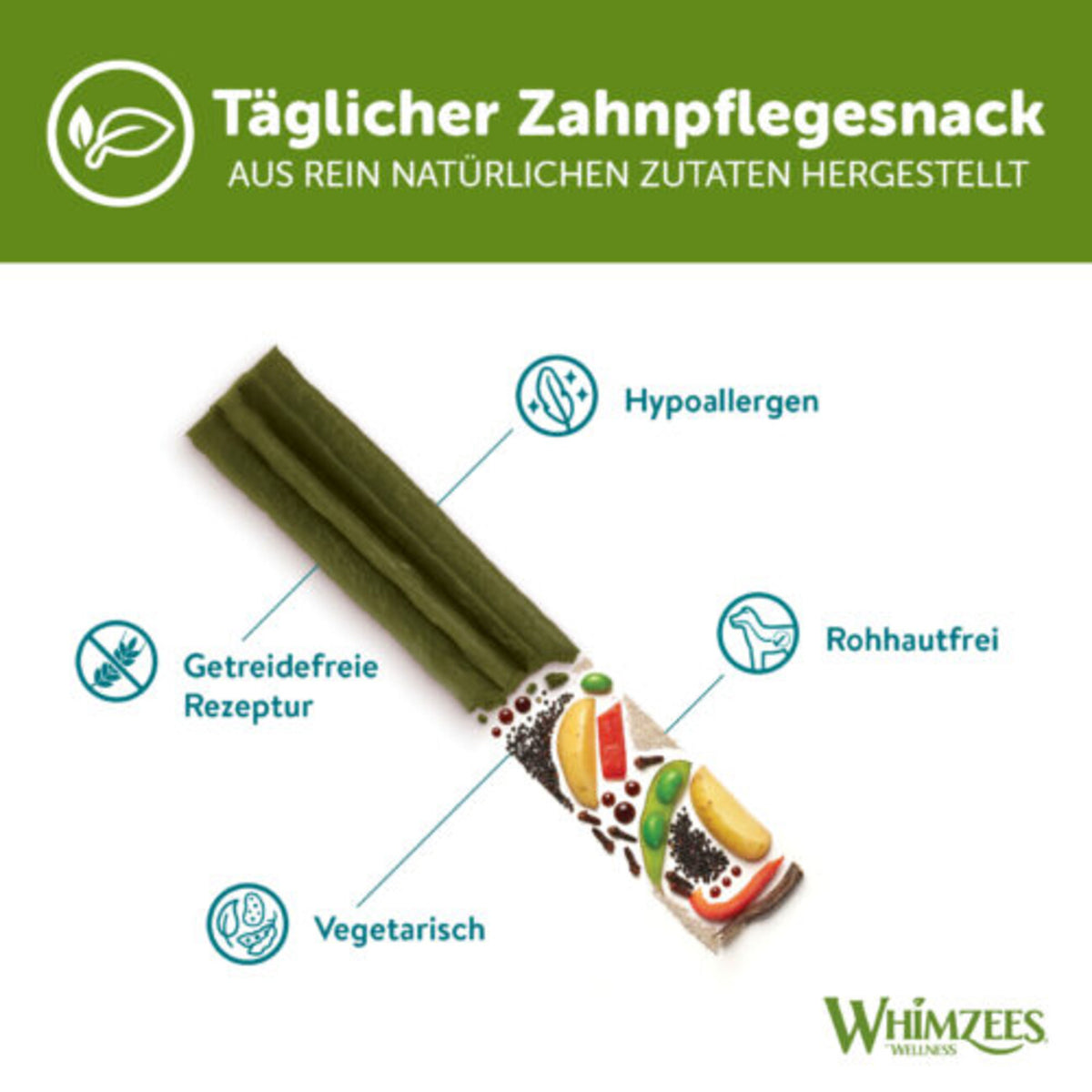 WHIMZEES® Zahnpflege Stix Hundesnack, lose
