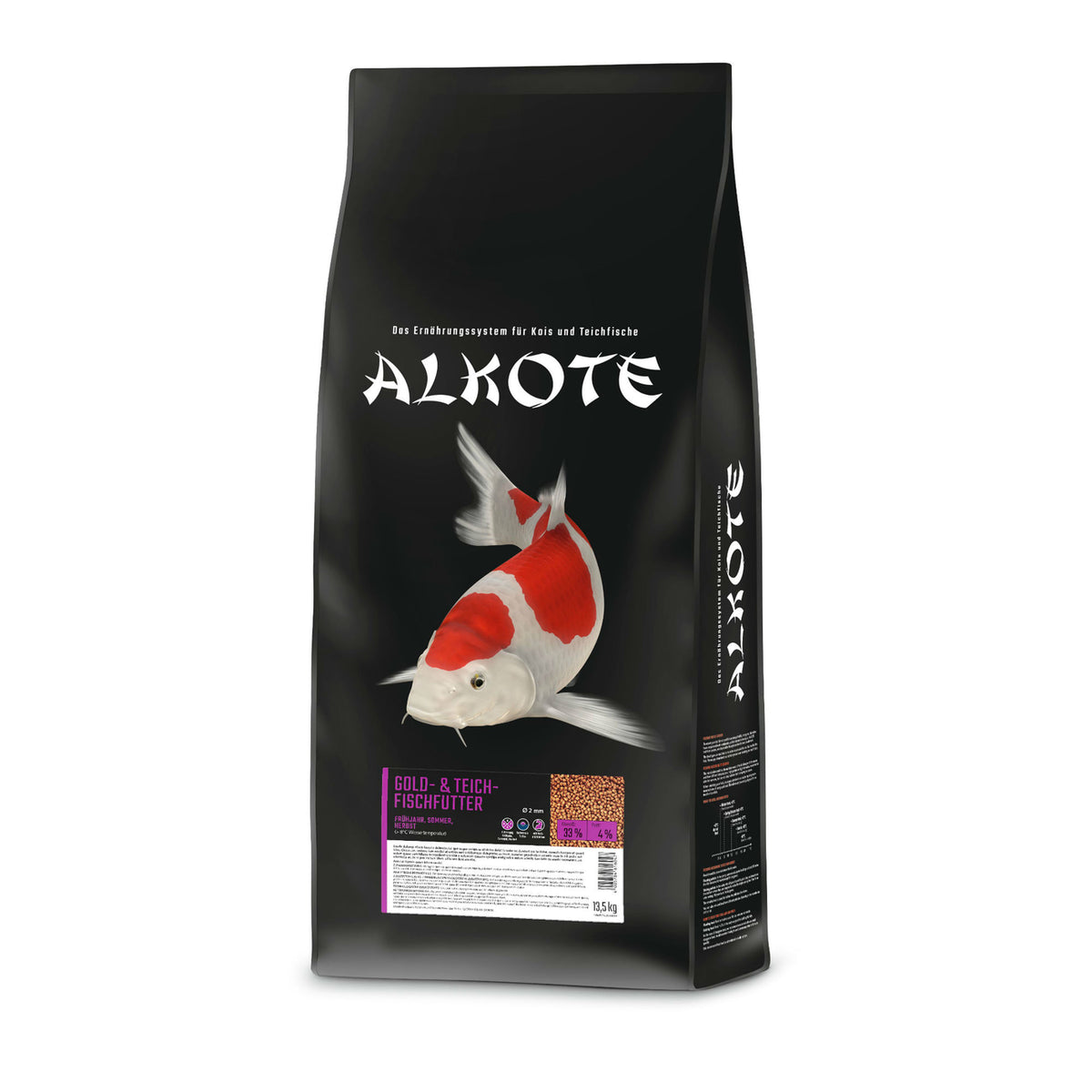 ALKOTE Goldfischfutter Teichfischfutter