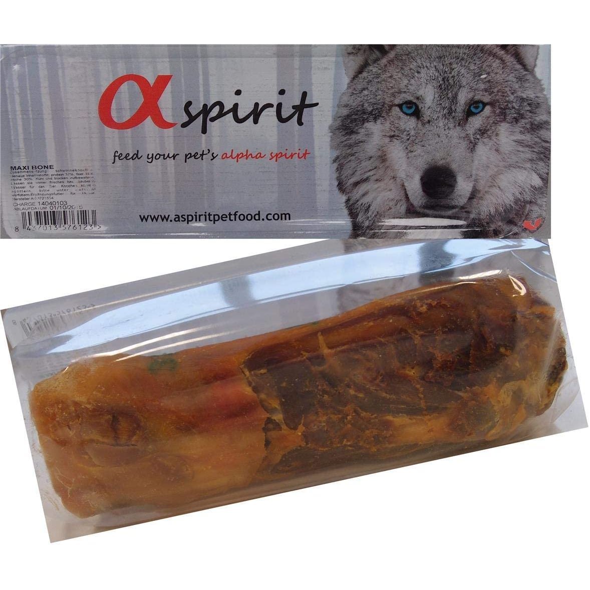 alpha spirit Schinkenknochen Maxi – 1 Stück, ca 350g