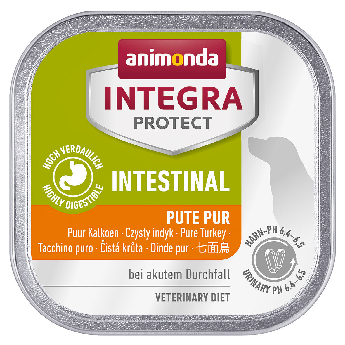 Animonda Integra Protect Intestinal Hundefutter Schälchen – Huhn 11x150g