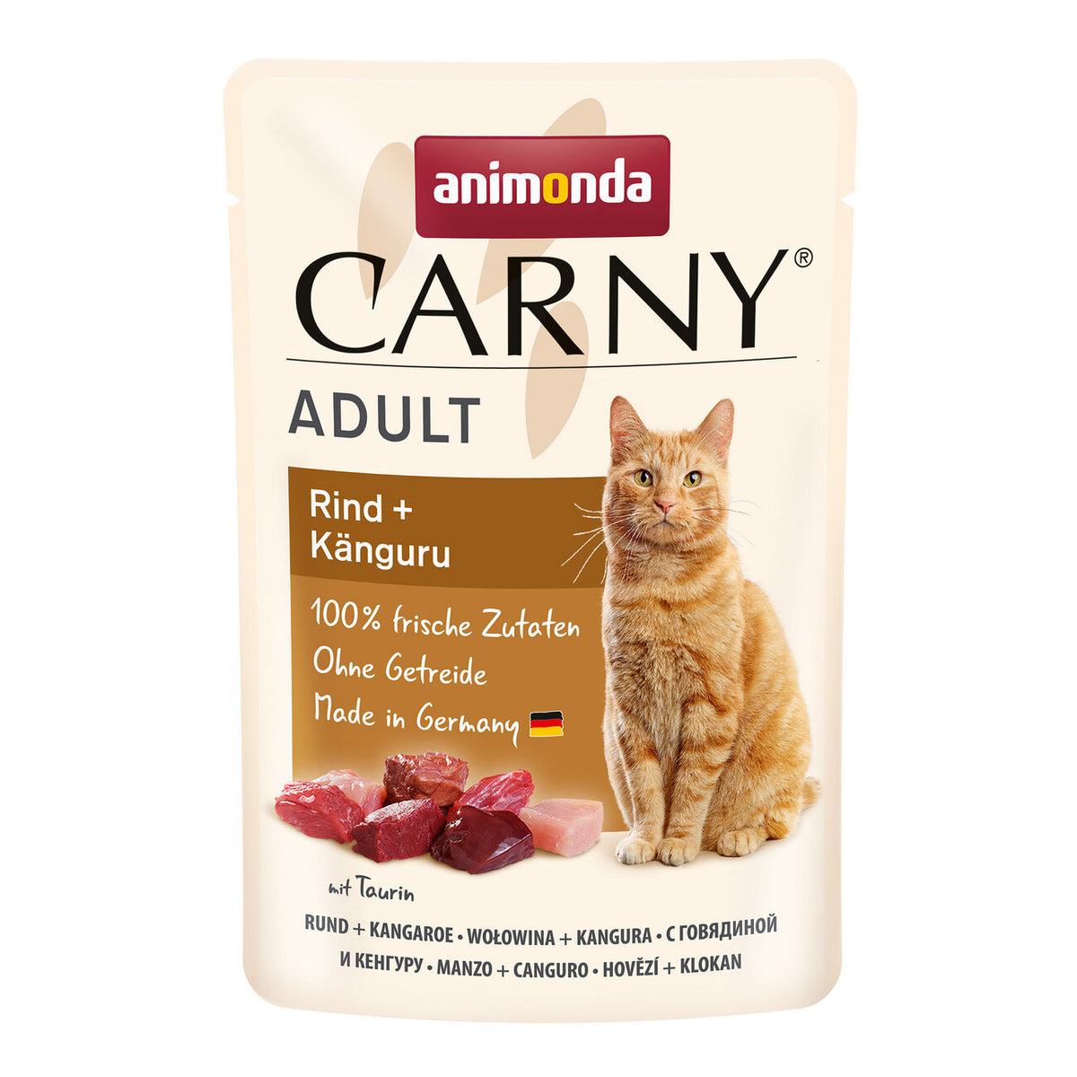 Katzen Nassfutter Carny Adult in Tütchen