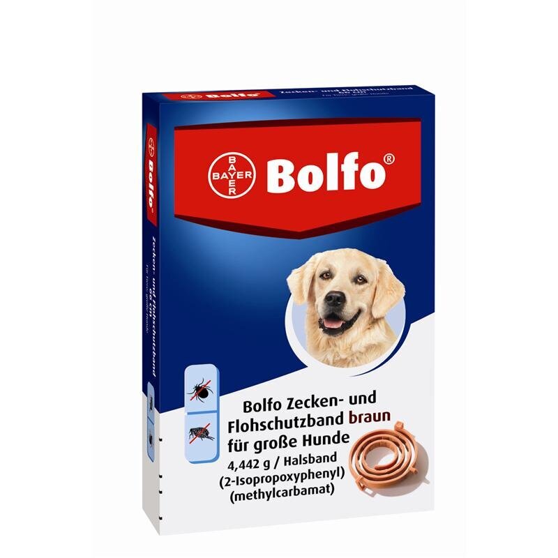 BOLFO Zecken- und Flohschutzband für Hunde