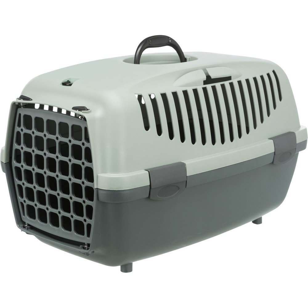 Be Eco Transportbox Capri – XS: 32 × 31 × 48 cm, anthrazit/grau-grün