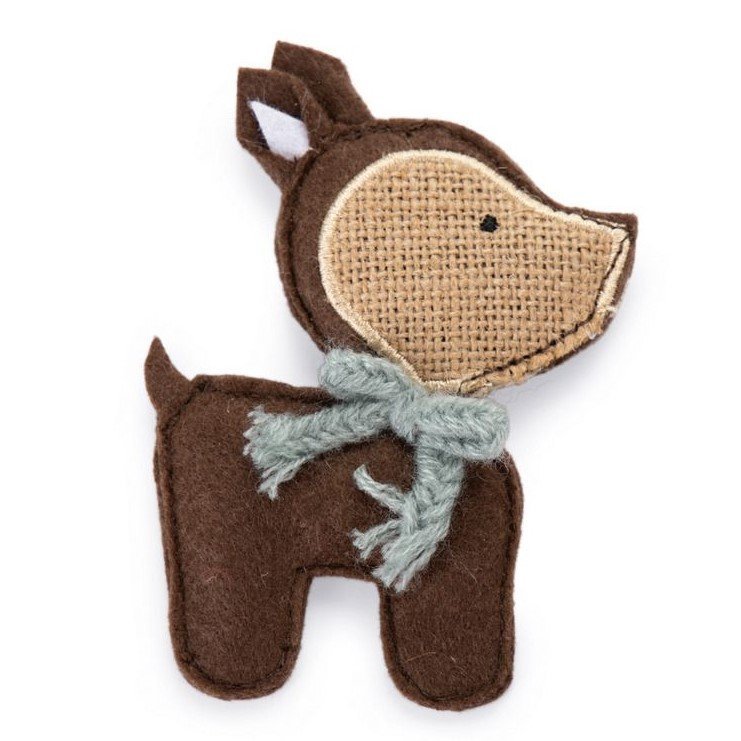 Catnip Spielzeug Hirsch Tino – 10 x 7 x 2 cm