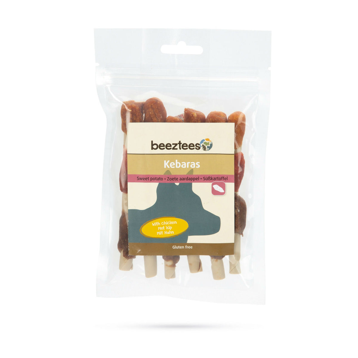 Beeztees Hundesnack Kebaras – 12 cm 6 Stk.