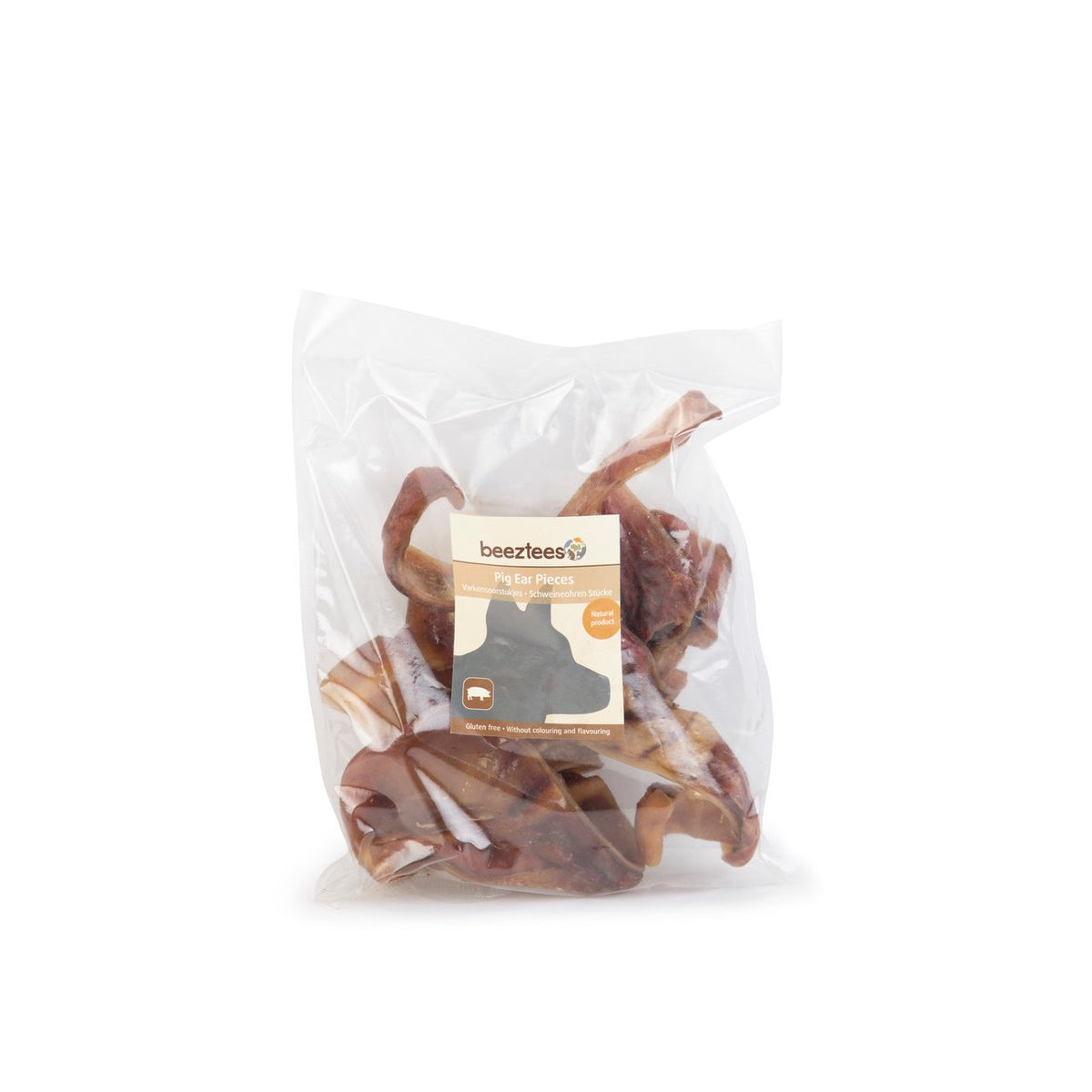 Beeztees Schweineohrstücke Hundesnack – 250 g