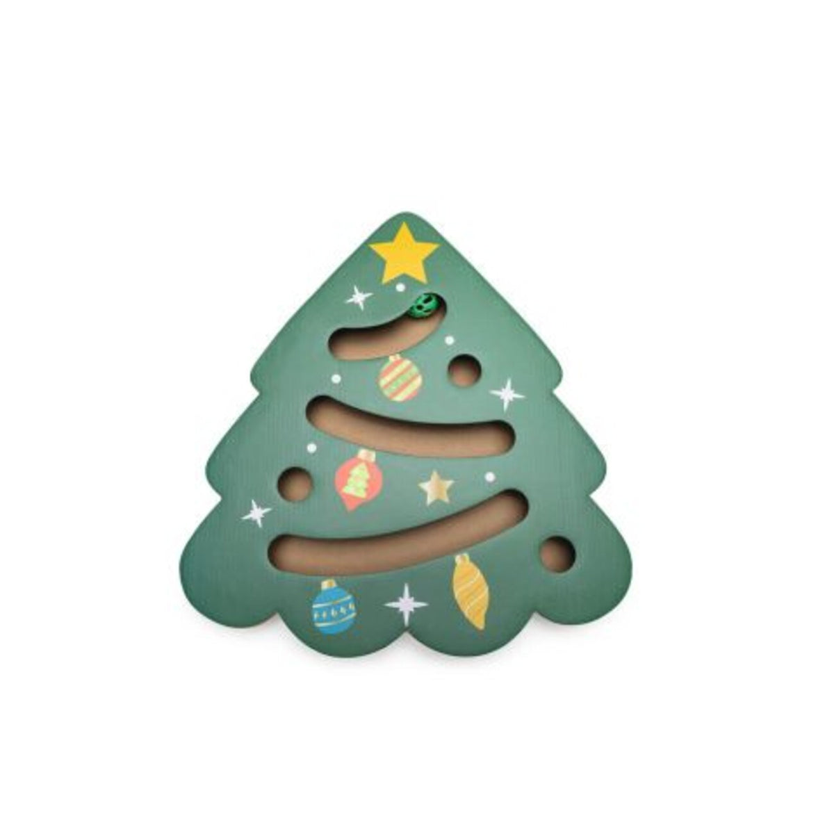 Beeztees Xmas Kratzspielzeug Tannenbaum – Maße: 42x40x4,5 cm