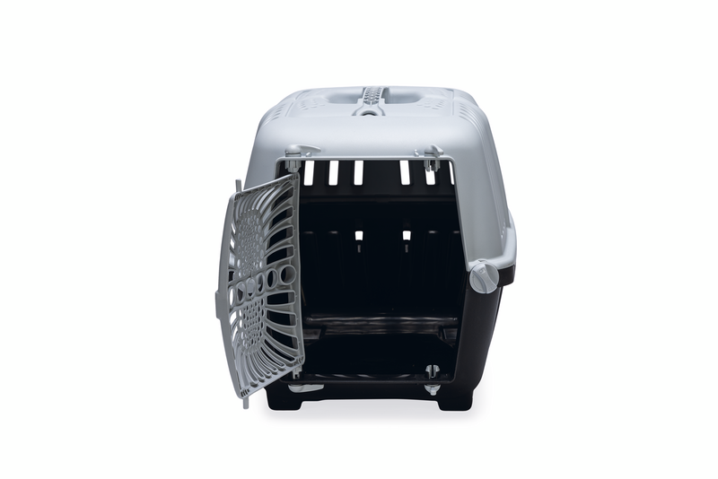 Beeztees Transportbox Praktiko Eco â Sicherer Transport fĂŒr Hund, Katze & Nager