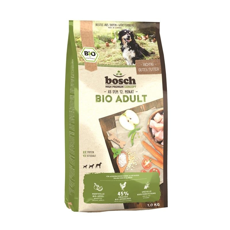 Bosch Bio Adult Hühnchen & Apfel Hundefutter – 1kg