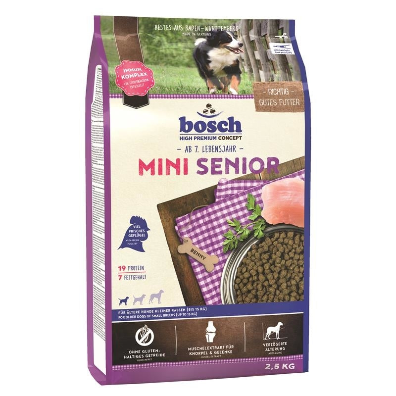 Bosch Mini Senior Hundefutter – 2,5kg