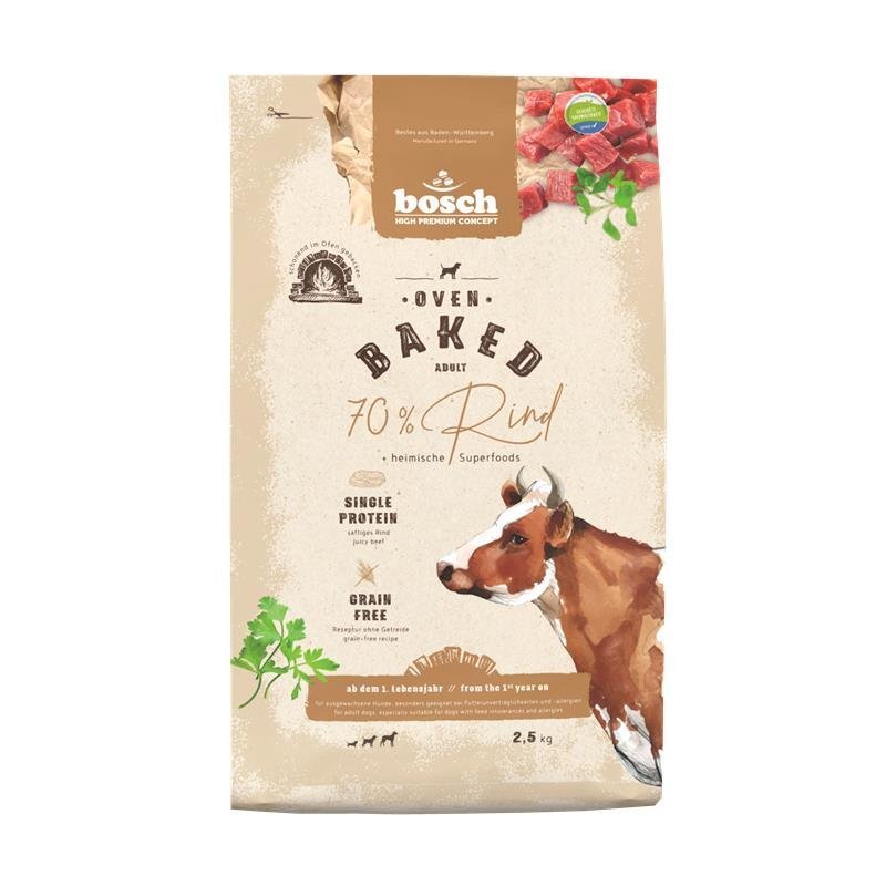Bosch Oven Baked Rind Hundefutter