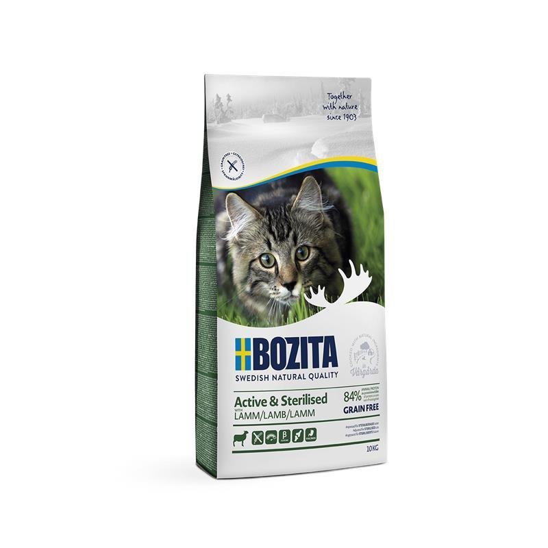 Bozita Trockenfutter Active & Sterilised Getreidefrei Lamm – 10kg