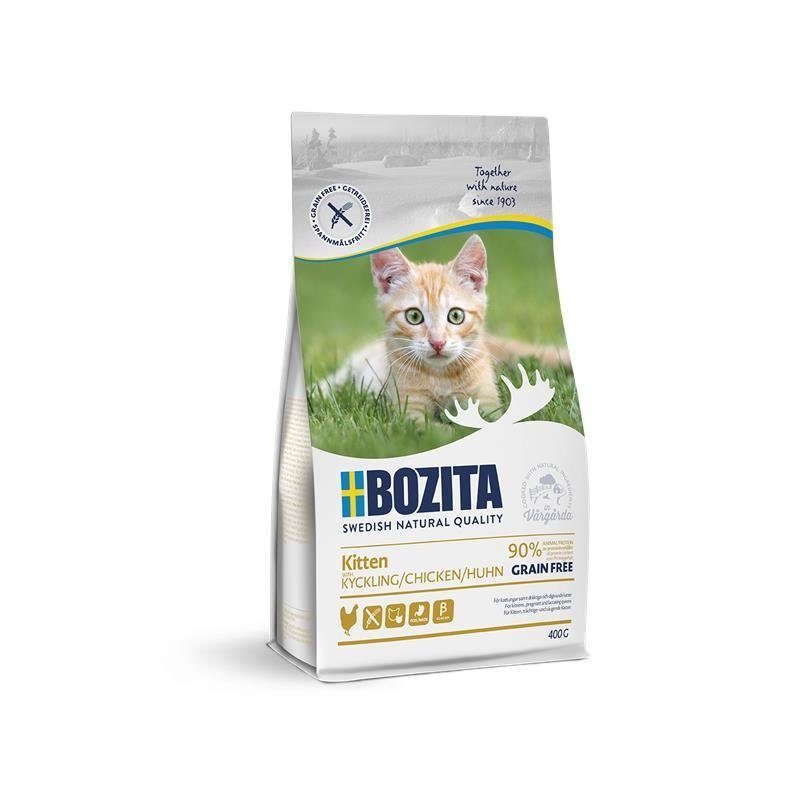 Trockenfutter Kitten Getreidefrei Huhn – 400g