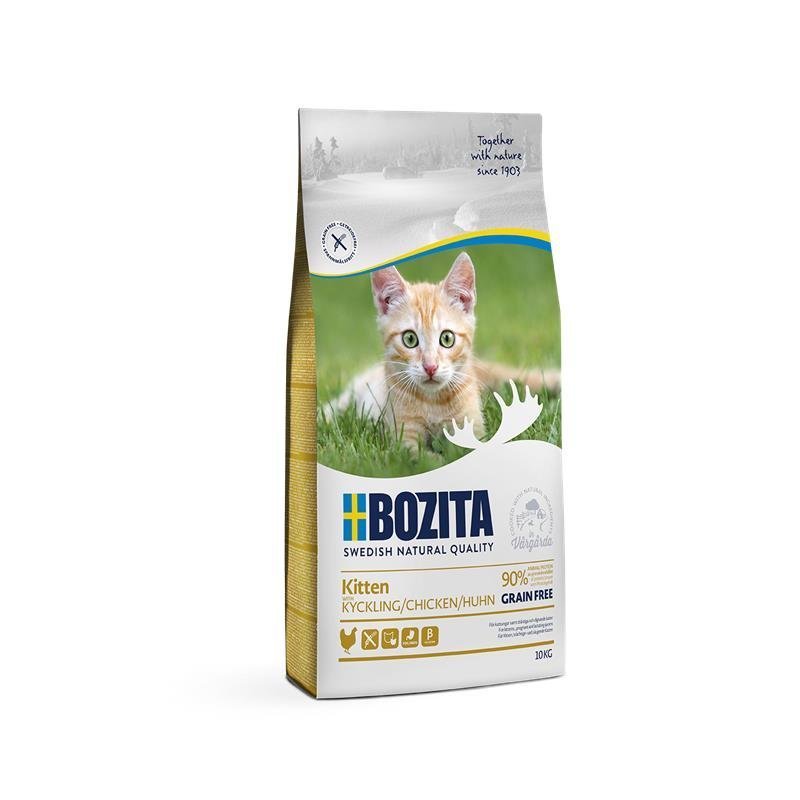 Trockenfutter Kitten Getreidefrei Huhn – 10kg