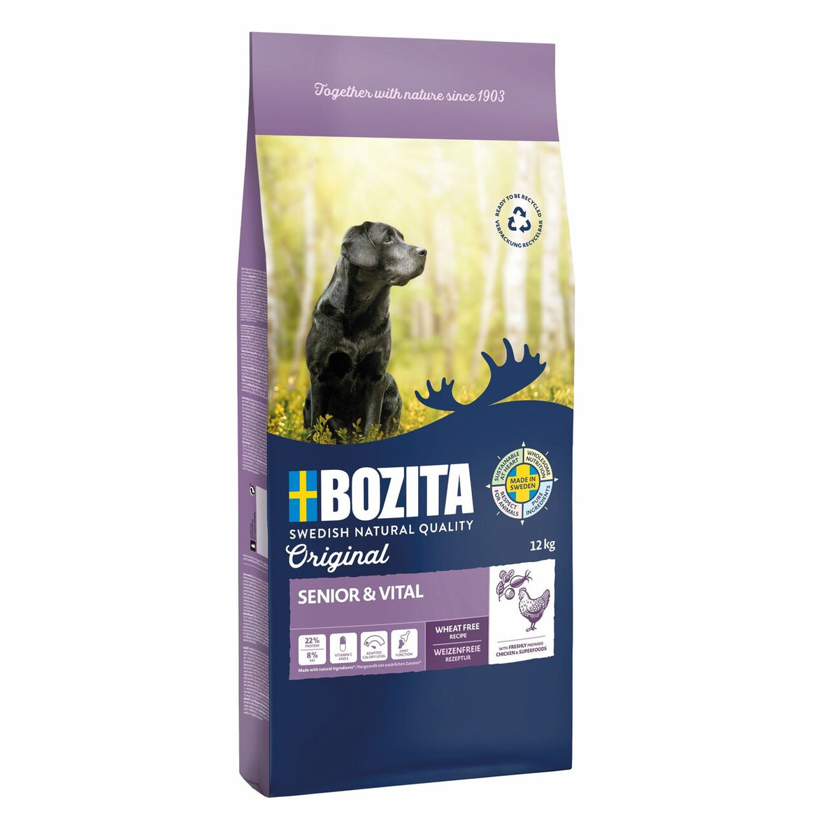Bozita Original Senior & Vital weizenfrei Hundefutter