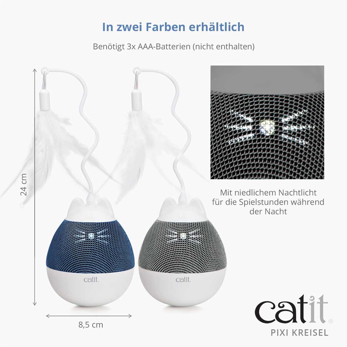 Catit Pixi Kreisel Katzenspielzeug