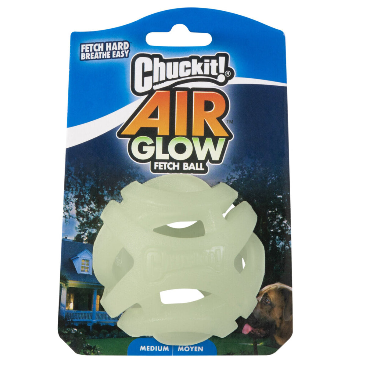 Chuckit! Air Glow Fetch Ball – Medium, 6 cm