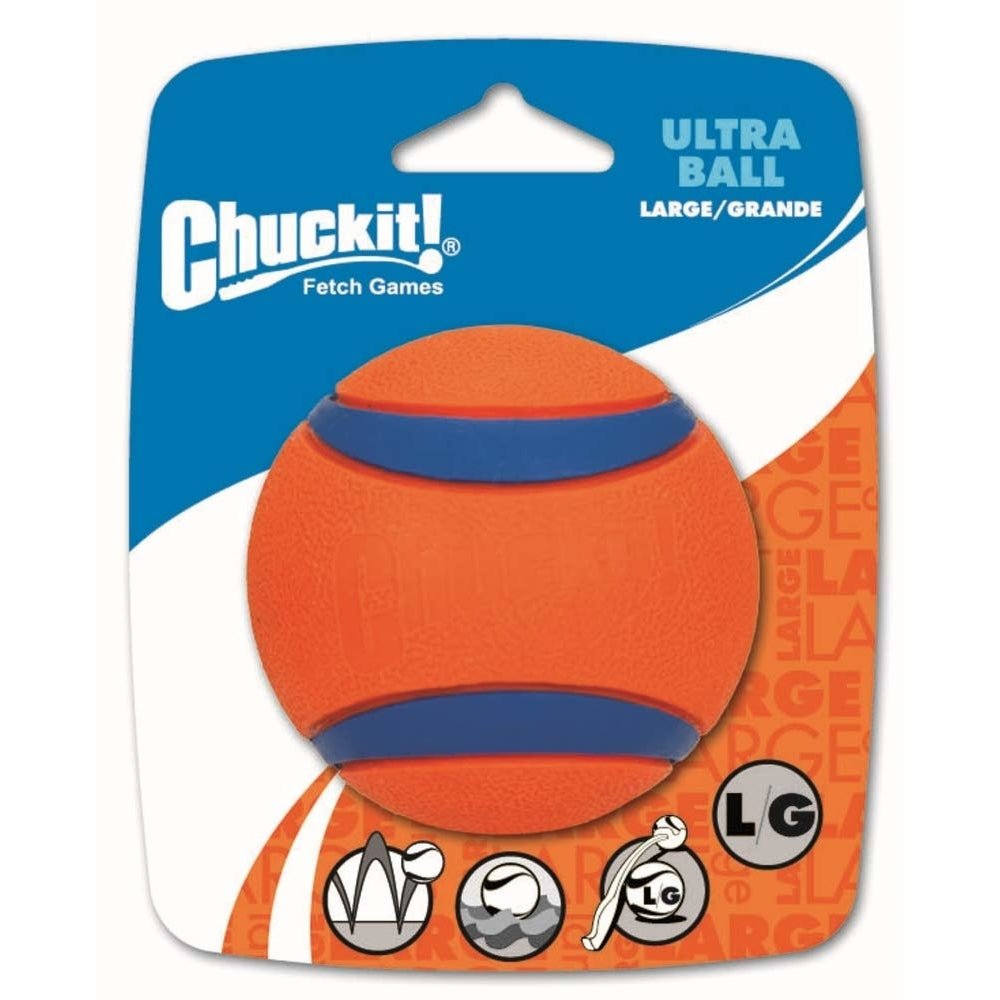 CHUCKIT! Ultra Ball – Large, 7,6 cm, 1 Stück