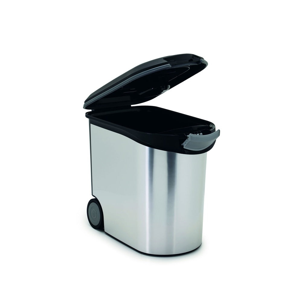 Curver Futtercontainer Futtertonne Metallic