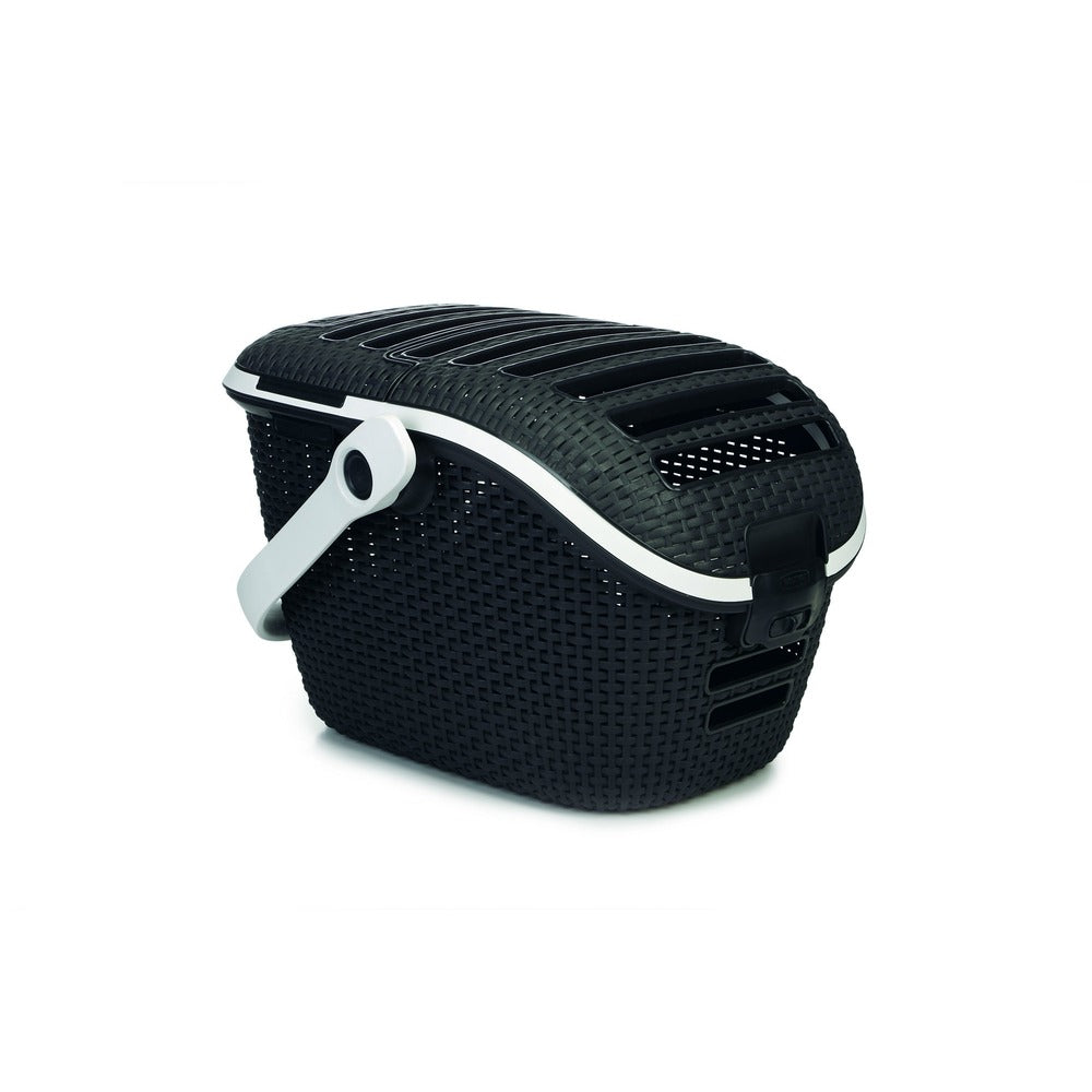 Curver Transportbox Transportkorb Reisekorb – anthrazit, L: 51 cm B: 38 cm H: 33 cm