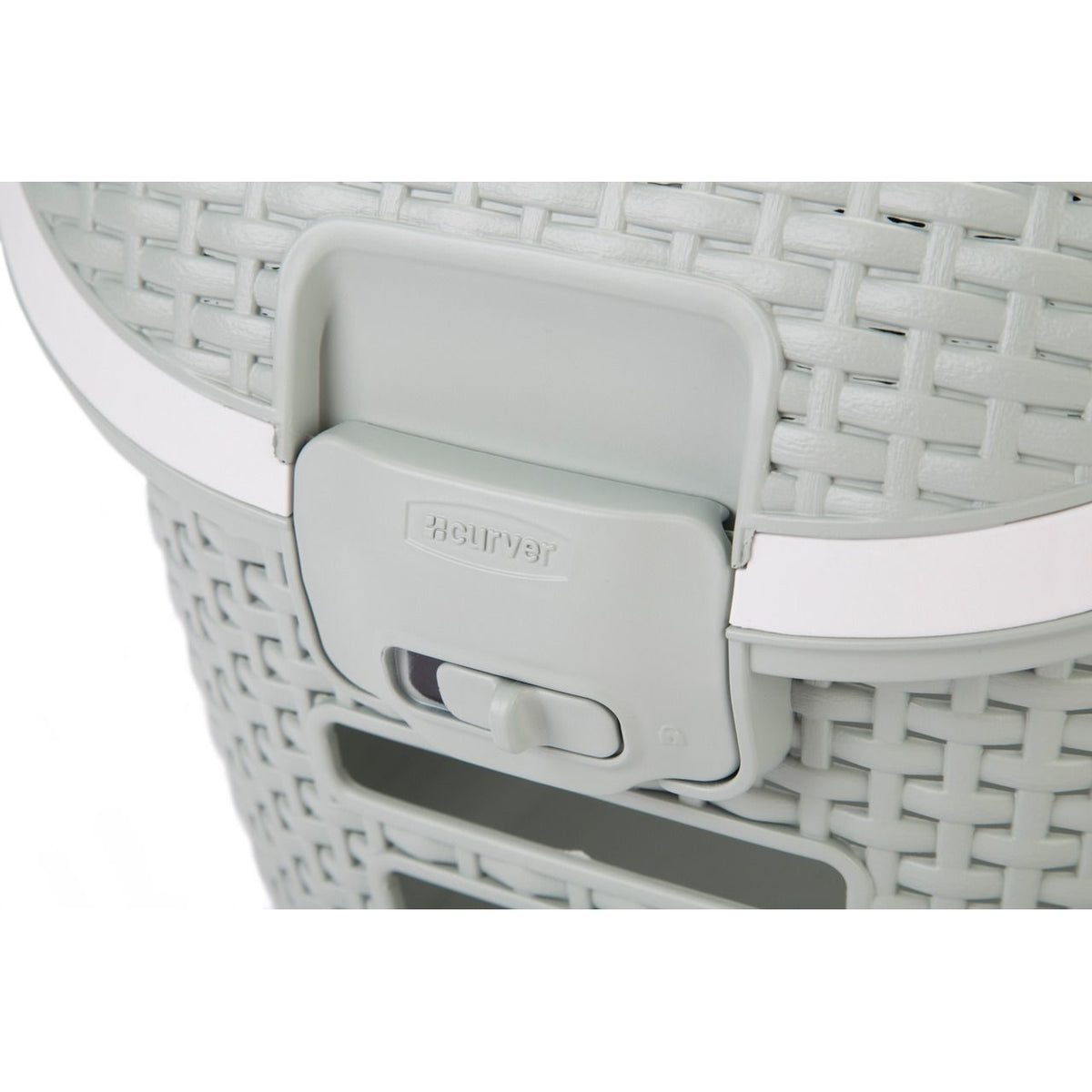 Curver Transportbox Transportkorb Reisekorb – hellblau, L: 51 cm B: 38 cm H: 33 cm