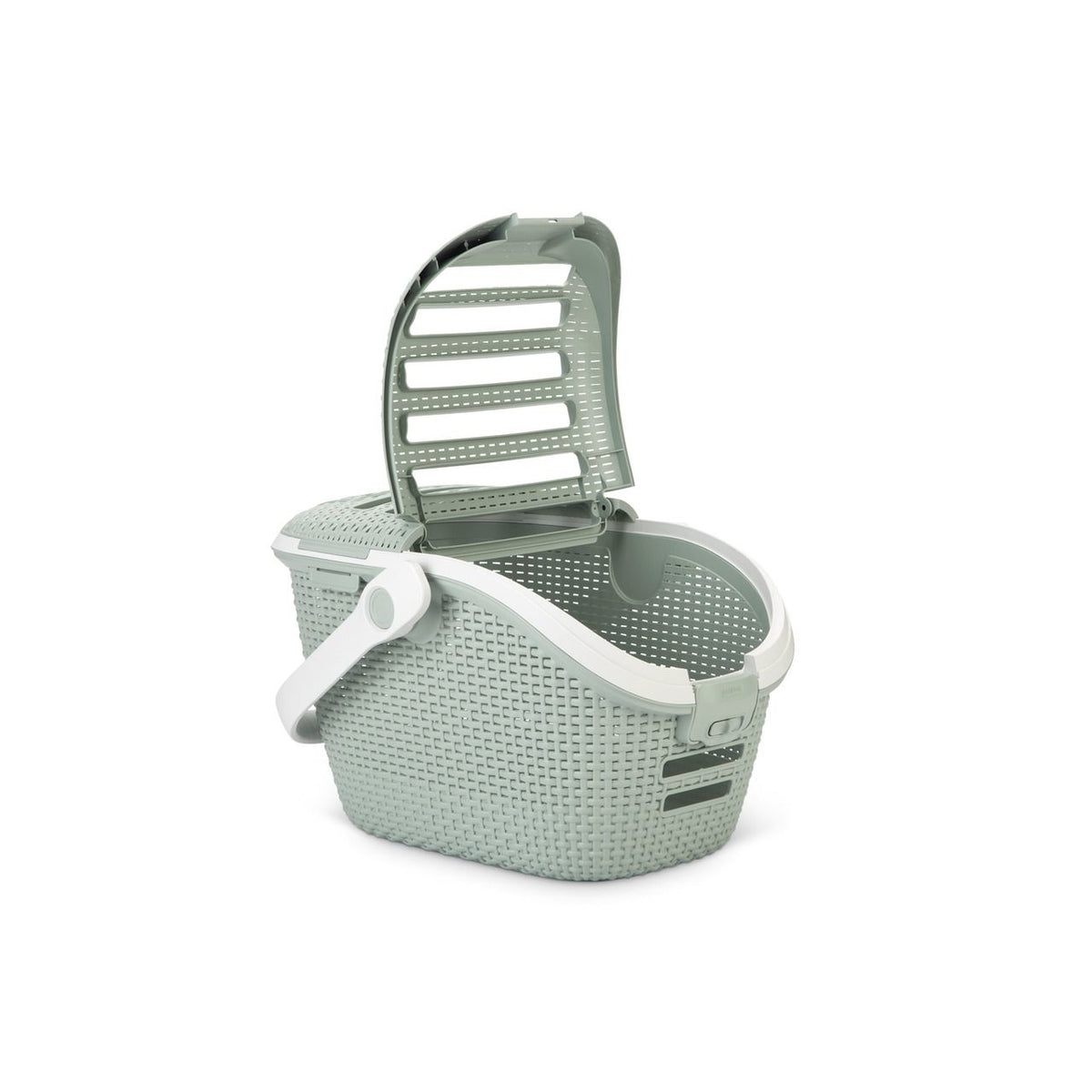 Curver Transportbox Transportkorb Reisekorb – hellblau, L: 51 cm B: 38 cm H: 33 cm