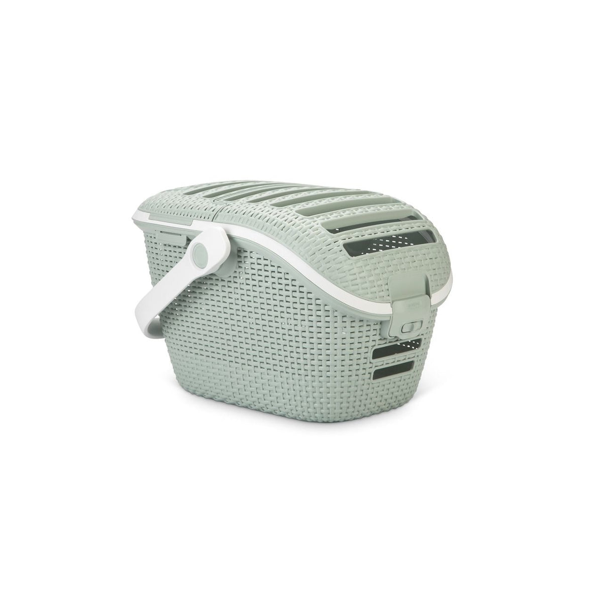 Curver Transportbox Transportkorb Reisekorb – hellblau, L: 51 cm B: 38 cm H: 33 cm