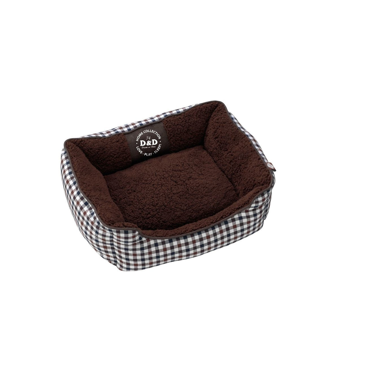 Sweet Checker Domino Hundebett