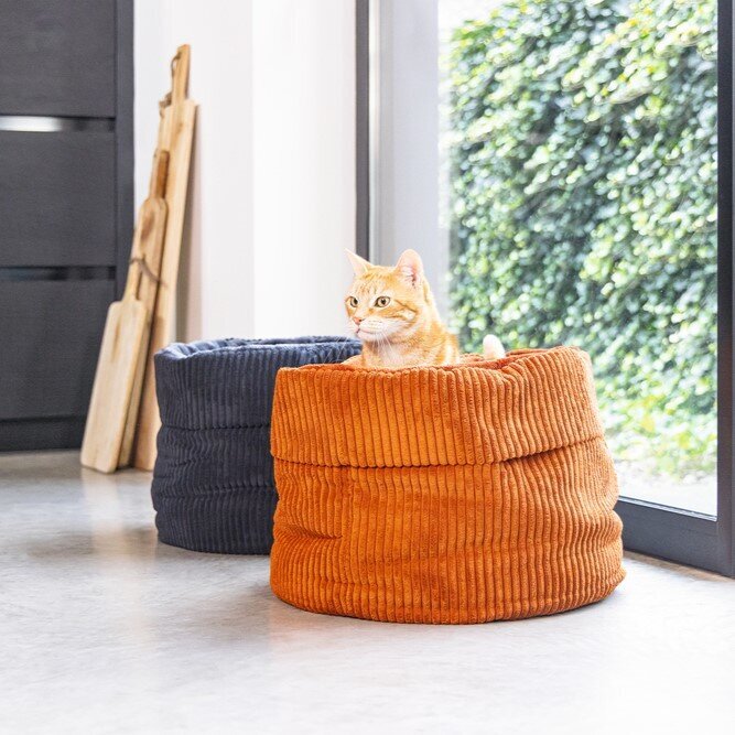 Katzenkorb gerippt