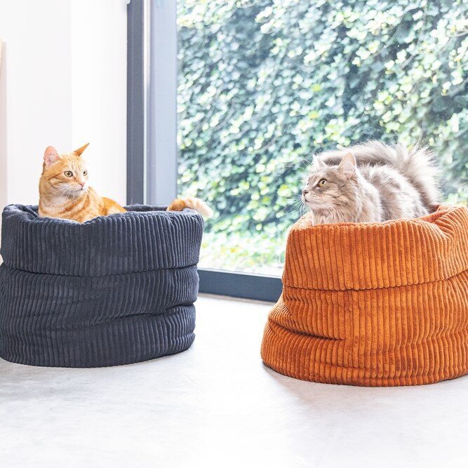 Katzenkorb gerippt
